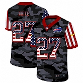 Nike Buffalo Bills 27 White 2020 USA Camo Salute to Service Limited Jersey zhua,baseball caps,new era cap wholesale,wholesale hats